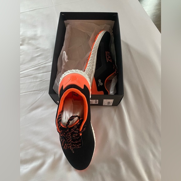 Emporio Armani trainer shoes size 10 - Picture 1 of 7